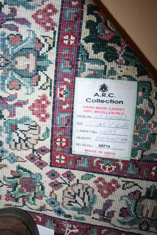 Image for Kirman 3' x 4' Hand Knotted