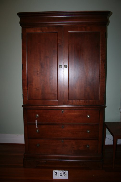 Image for Kincaid 3 Drawer Entertainment Center