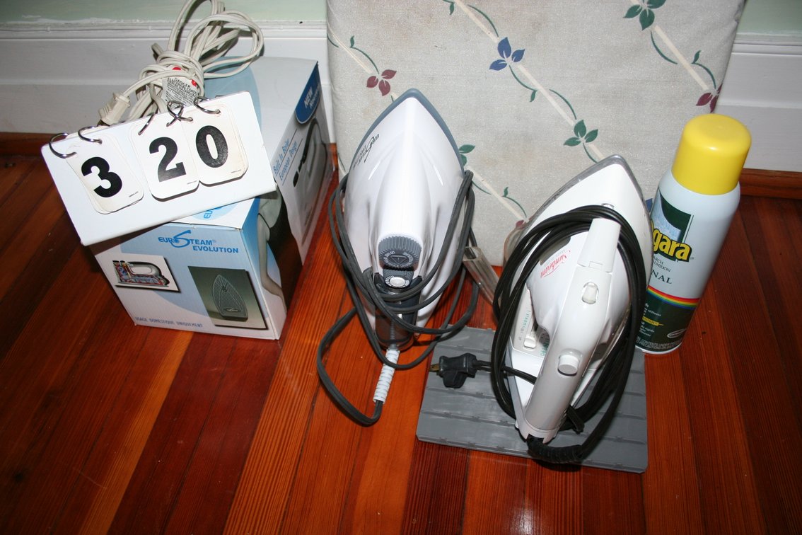 Image for Irons & Vintage Ironing Board