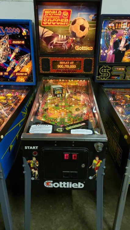 World Challenge Soccer Pinball Machine