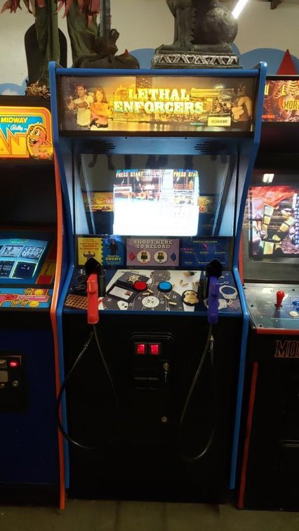 Lethal Enforcer by Konami Video Game