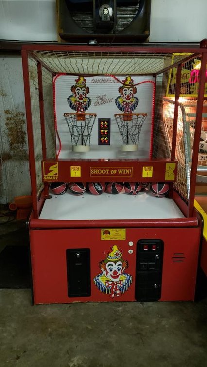 Chuckles the Clown Basketball Game by Smart Industries Corp Mfg.