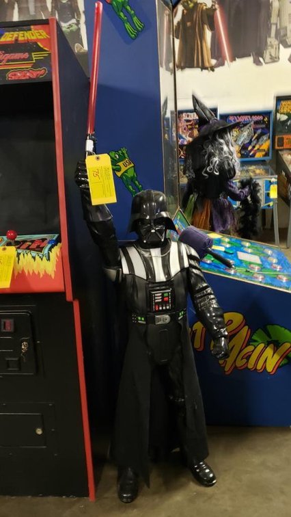 Talking Darth Vader Standup Figure, Approx. 4' Tall