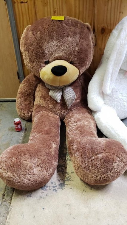 Large Brown Stuffed Bear