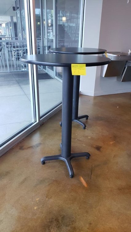 Bar Height Round Table