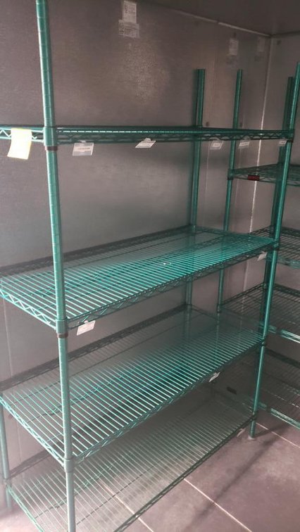 (2) Metro Style Shelving Units
