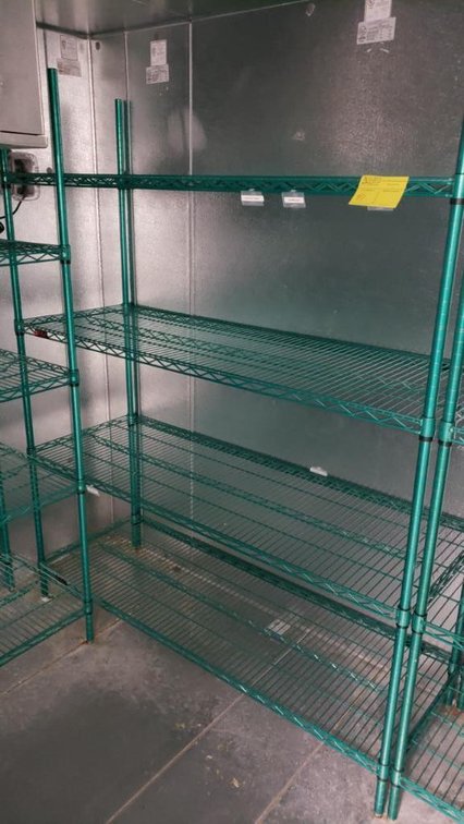 (2) Metro Style Shelving Units