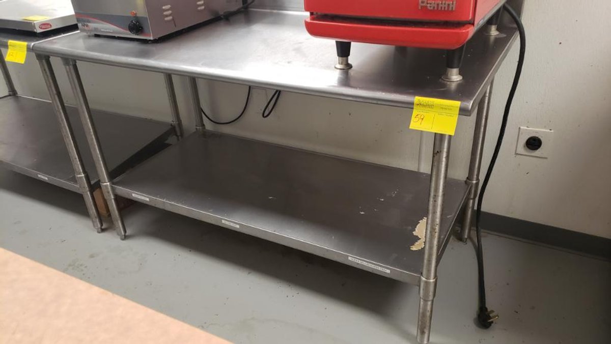 Stainless Steel Prep Table
