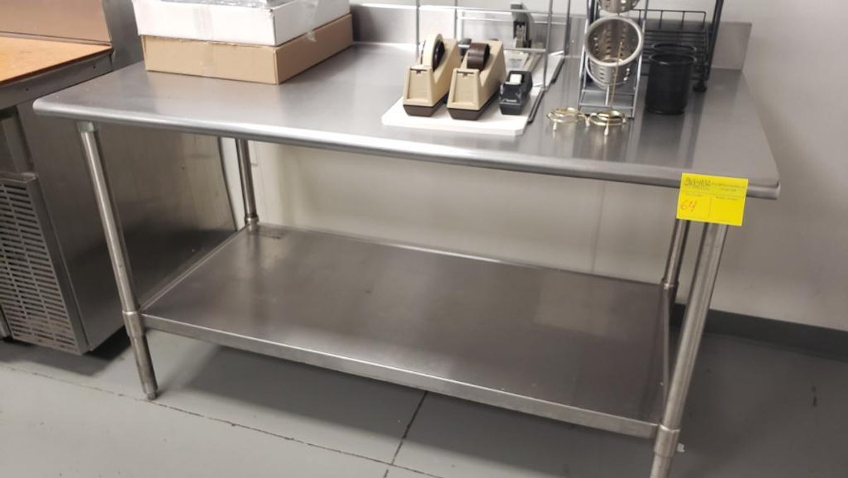 Stainless Steel Prep Table