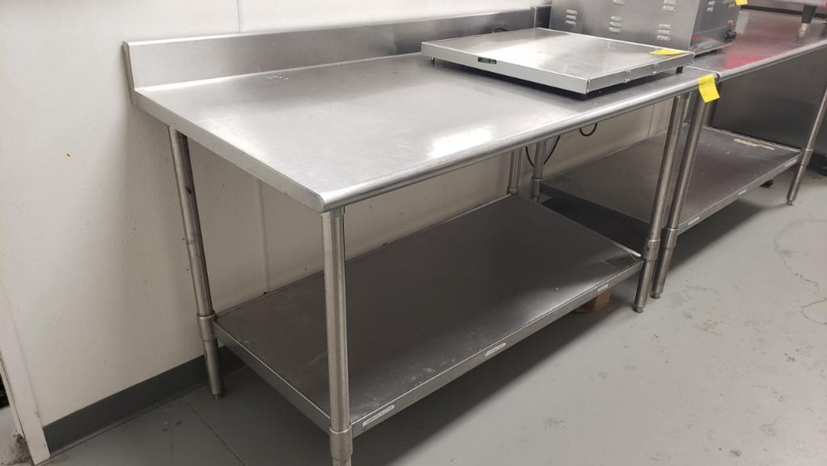 Stainless Steel Prep Table
