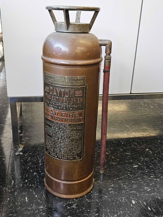 Dayton Copper Fire Extinguisher