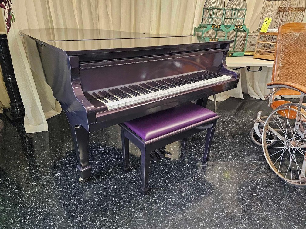 Werlein G82 Piano - Like New Condition (moving locks still in place)