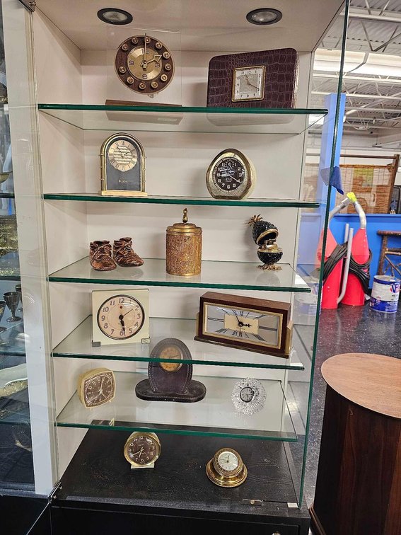 Assorted Clocks and Decor
