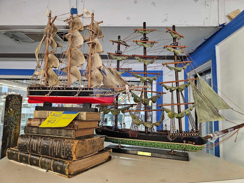Ship Models and Secret Book Boxes