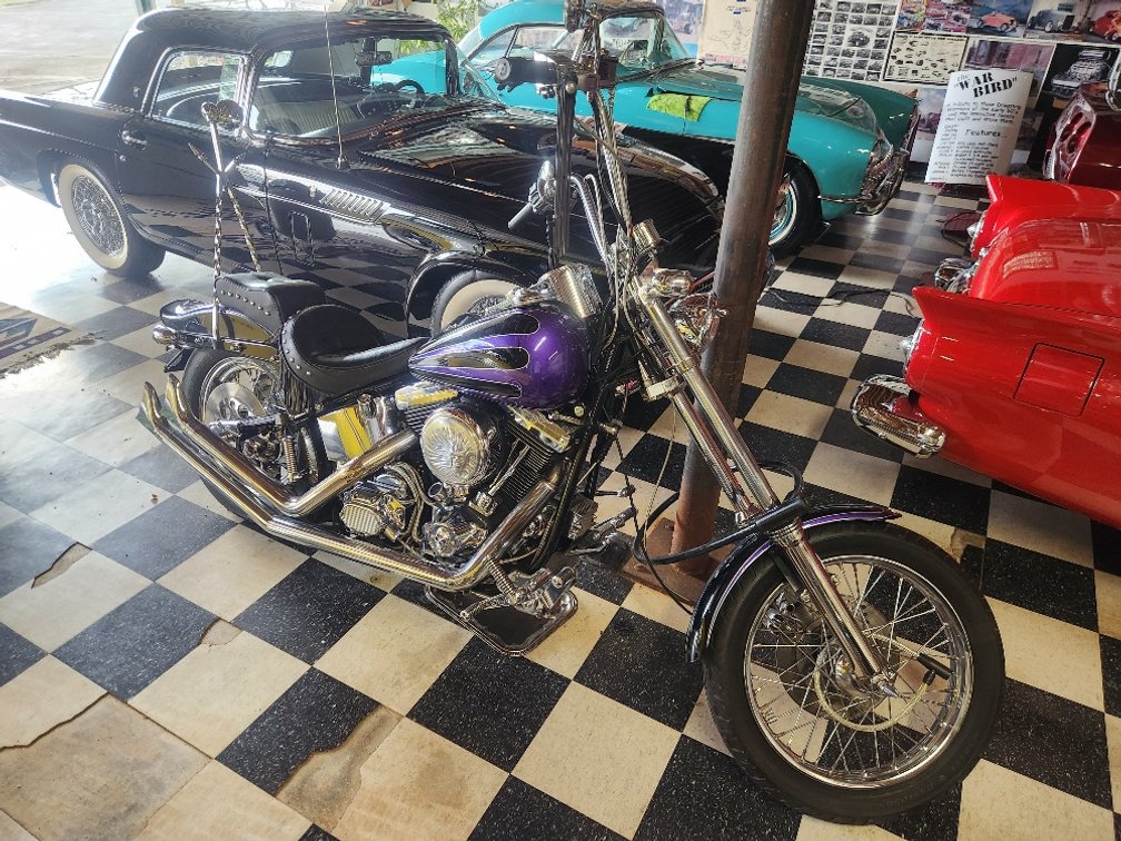 1993 Harley Davidson FXST Custom Motorcycle