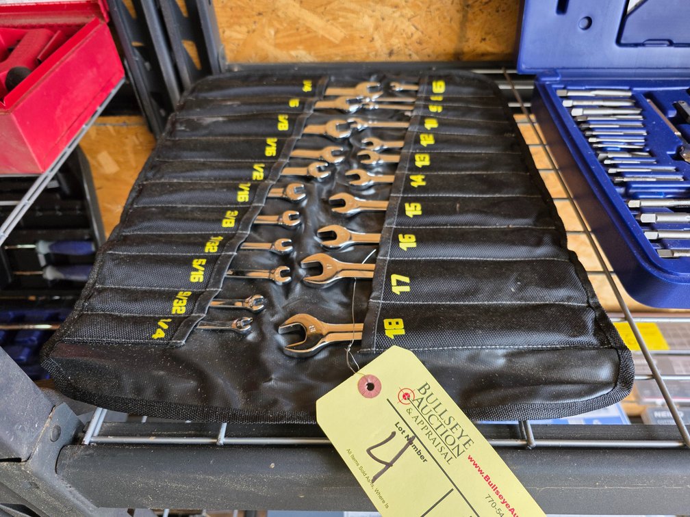 Tool Guards Ratcheting Wrench Set  11 SAE 11 MM