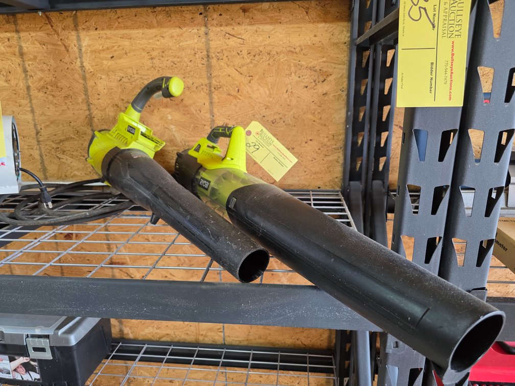 Ryobi Electric and Cordless (tool only) Blowers
