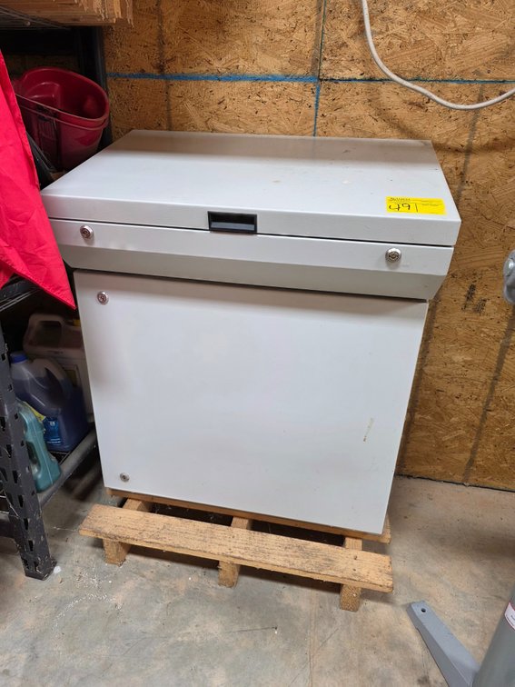 Metal Cabinet, Approx. 313"W x 20"D x 38"T