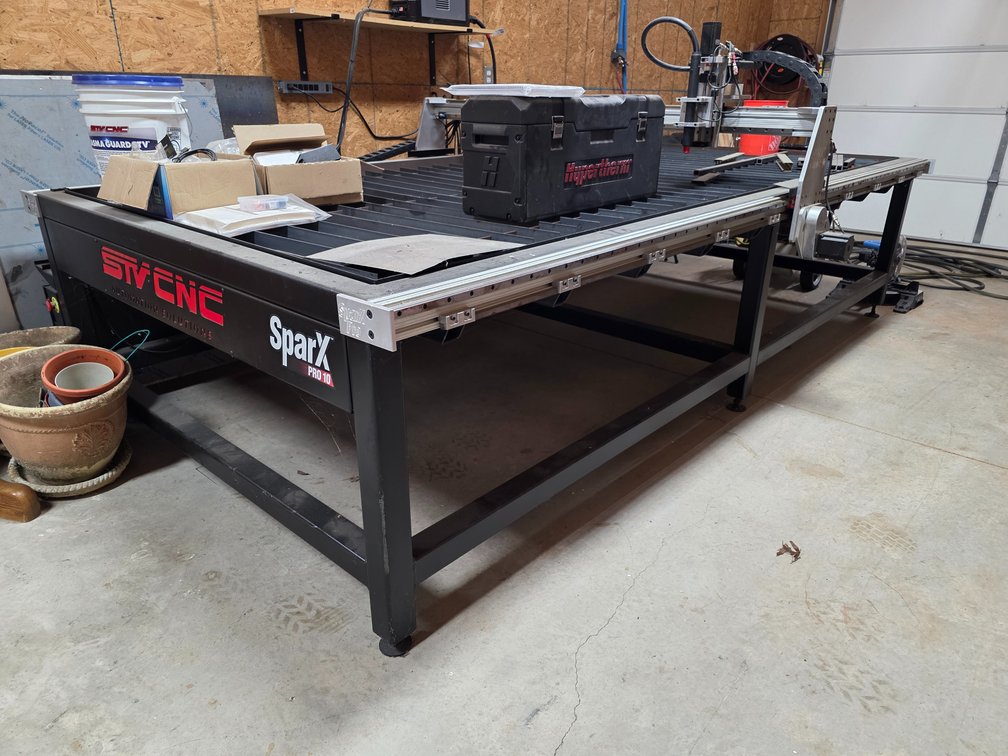 STV CNC SparX Pro 10 Plasma Table
