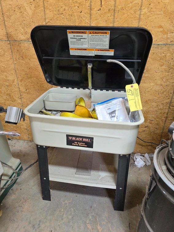 Black Bull 20 Gallon Parts Washer