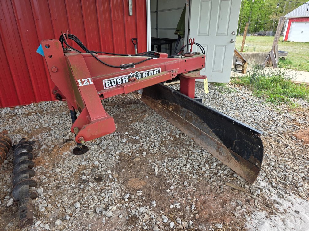 Bush Hog Model 121 Rear Mount Scraper Blade Attachment