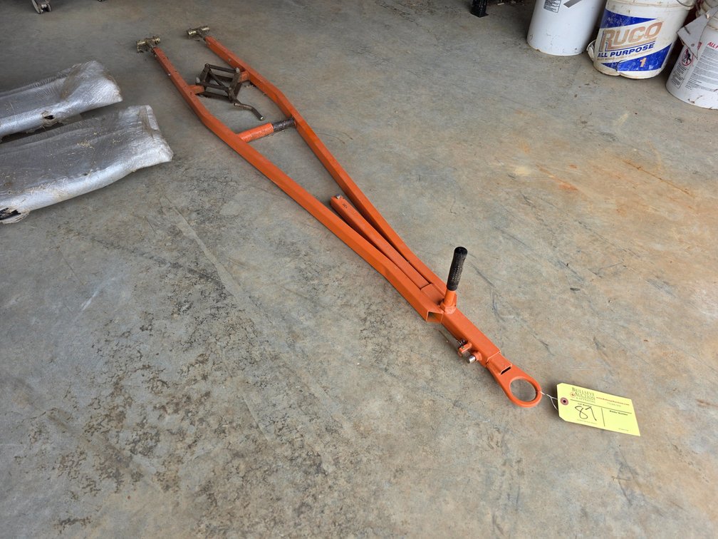 Brackett TH-53R Orange 80"-94" Telescoping 7000 lb Capacity Tow Bar with 2" Ring Hitch