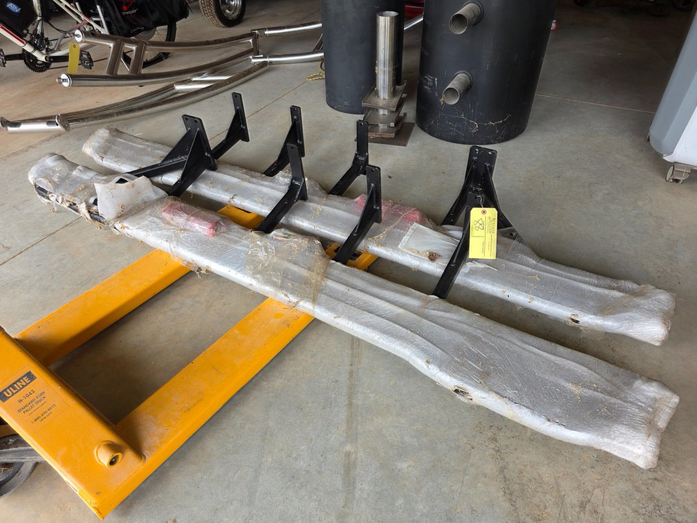 (2) Heavy Duty Running Boards, Approx. 8' Long