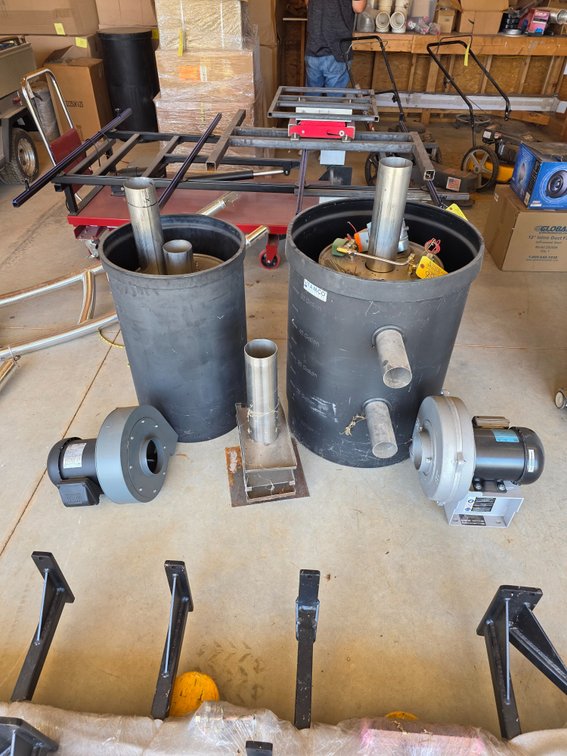 (2) Prototype Items in Plastic Containers
