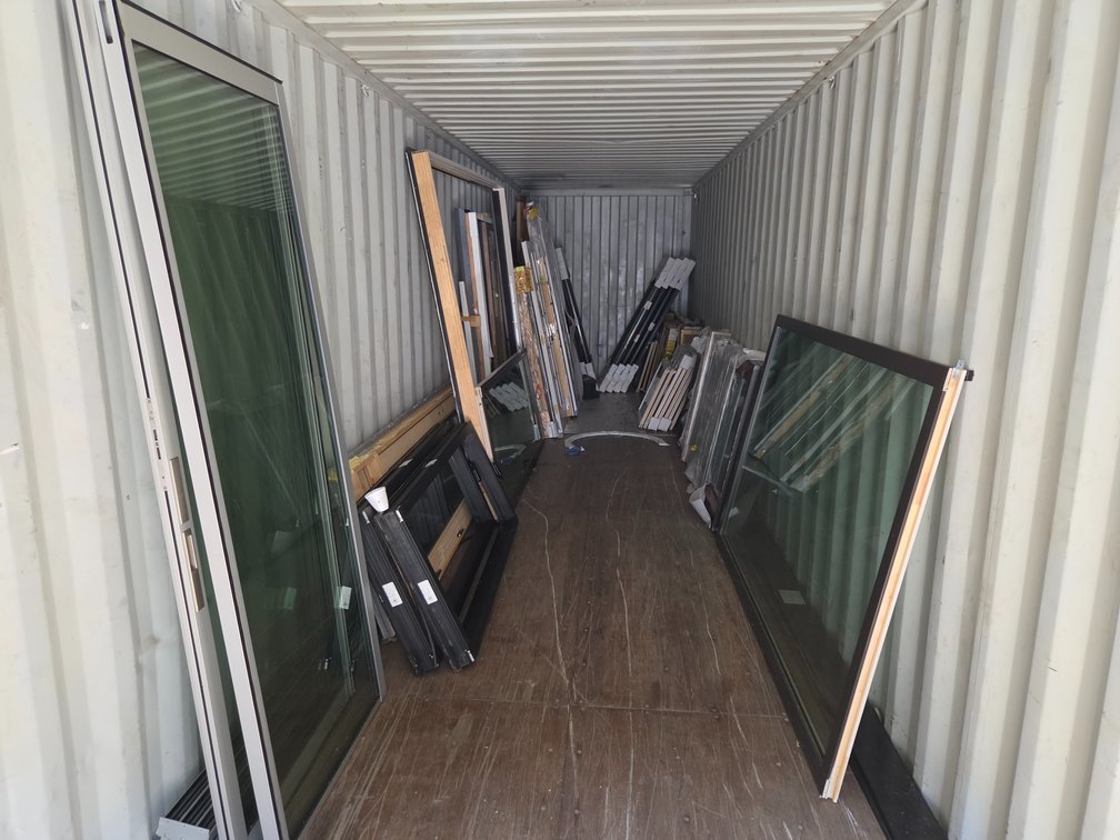Remaining Contents of Shipping Container