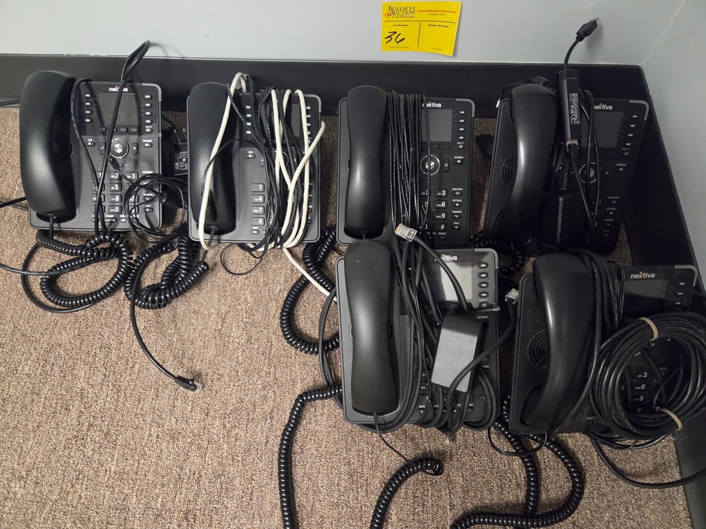 (6) Nextiva Phones