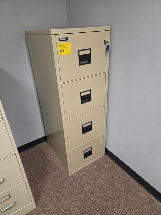 Hercules Four Drawer Fireproof File Cabinet