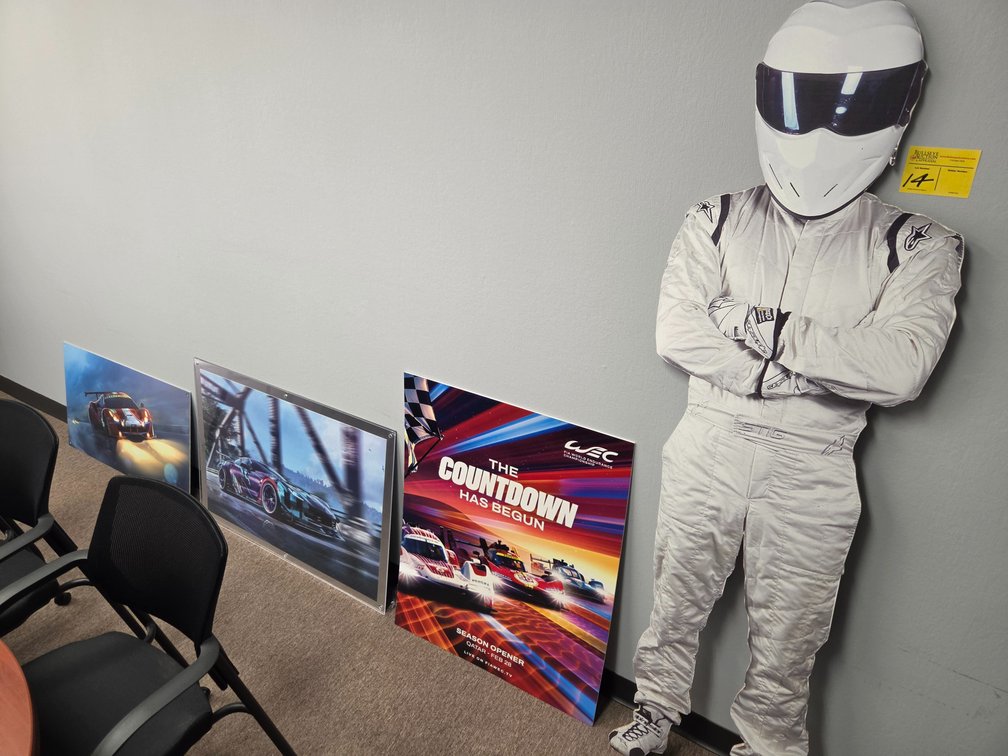 Assorted "Racing" Signs