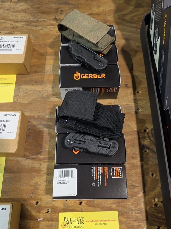 (6) Gerber Multi-Tools: (3)EFECT & (3)CSWT Models (30-000030N) & (30-000853N)