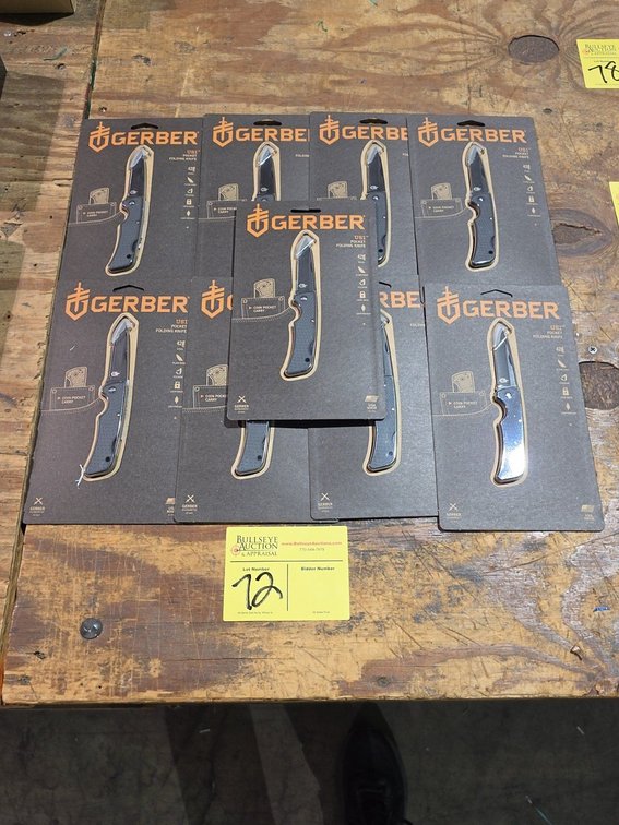 (9) Gerber US1 Pocket Knives New in Pack