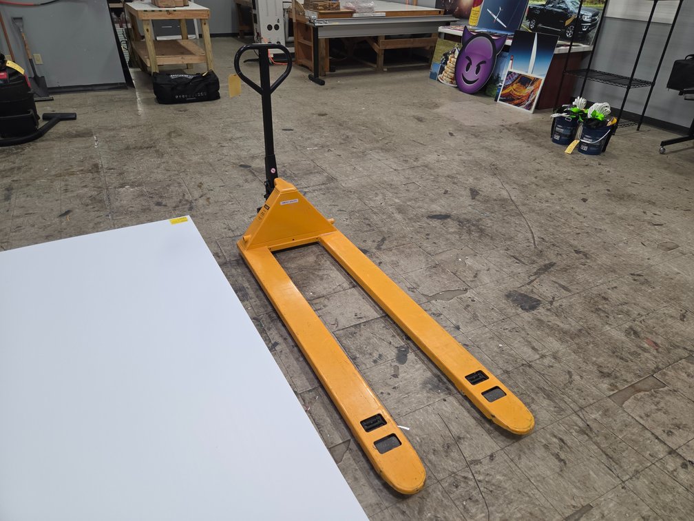 Uline H-1779 Long Fork Pallet Jack