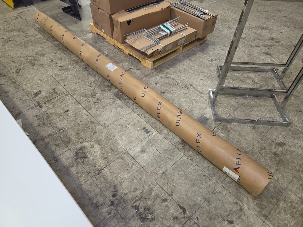(2) Rolls of Proflex Banner Material