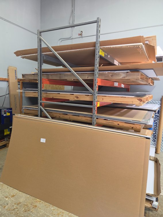 Single Section of Racking