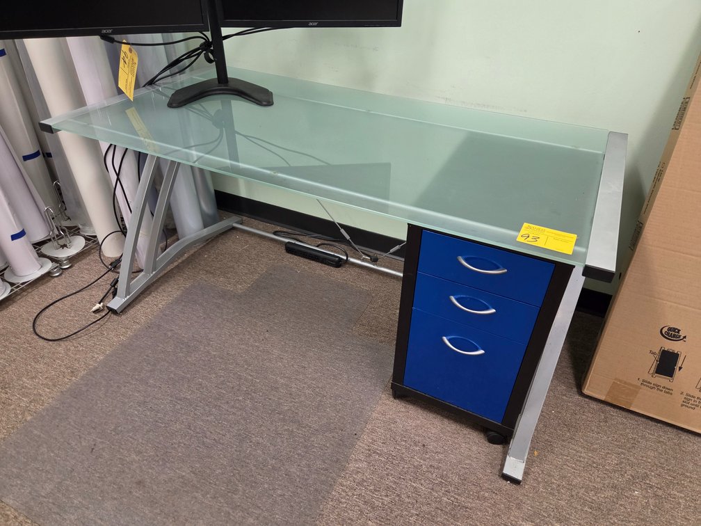 Desk & File Cabinet