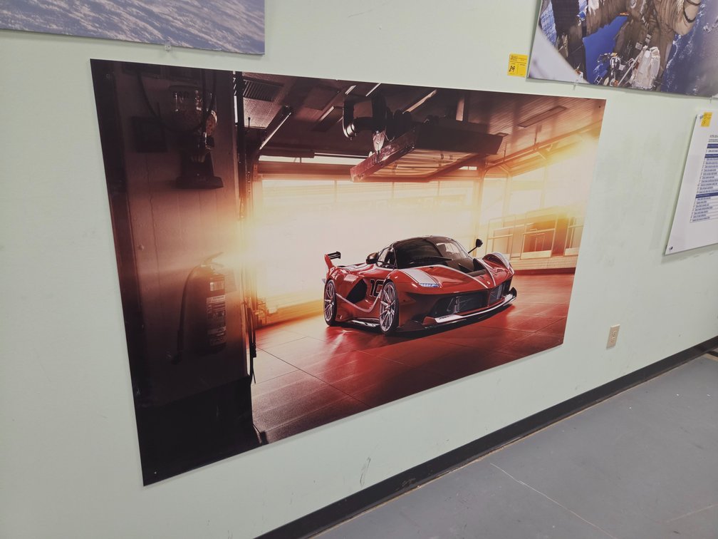 (4) Car Signs on Foamboard