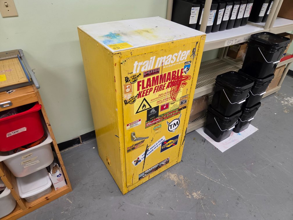Single Door Flammable Cabinet