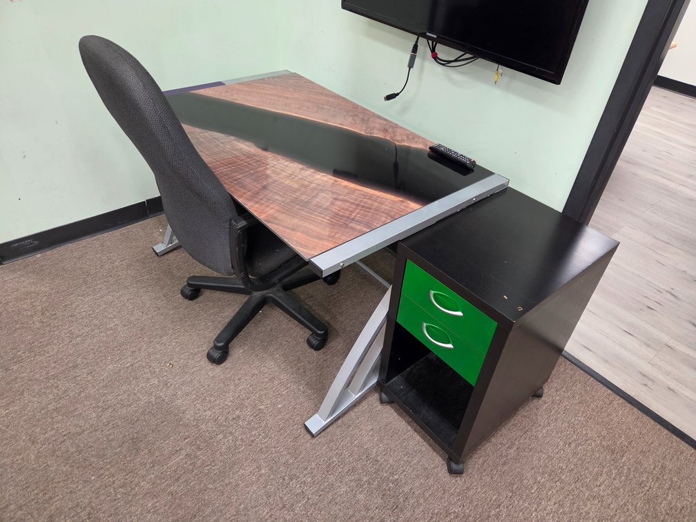 Desk, File & Chair