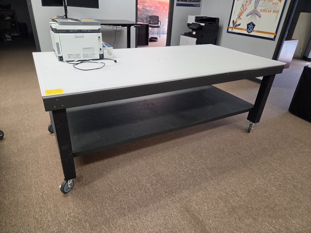 4' x 8' Rolling Work Table