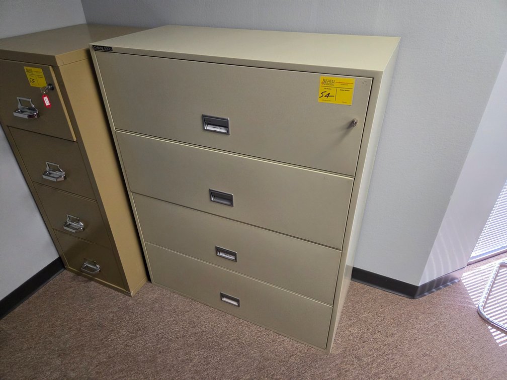 Schwab 5000 Fireproof Four Drawer Lateral