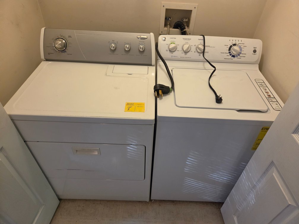 Whirlpool Dryer / GE Washer
