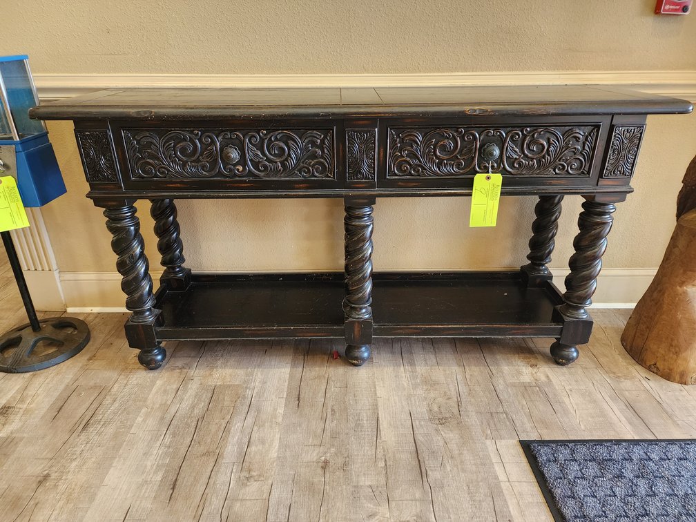 Wooden Table, Approx. 70" x 19"