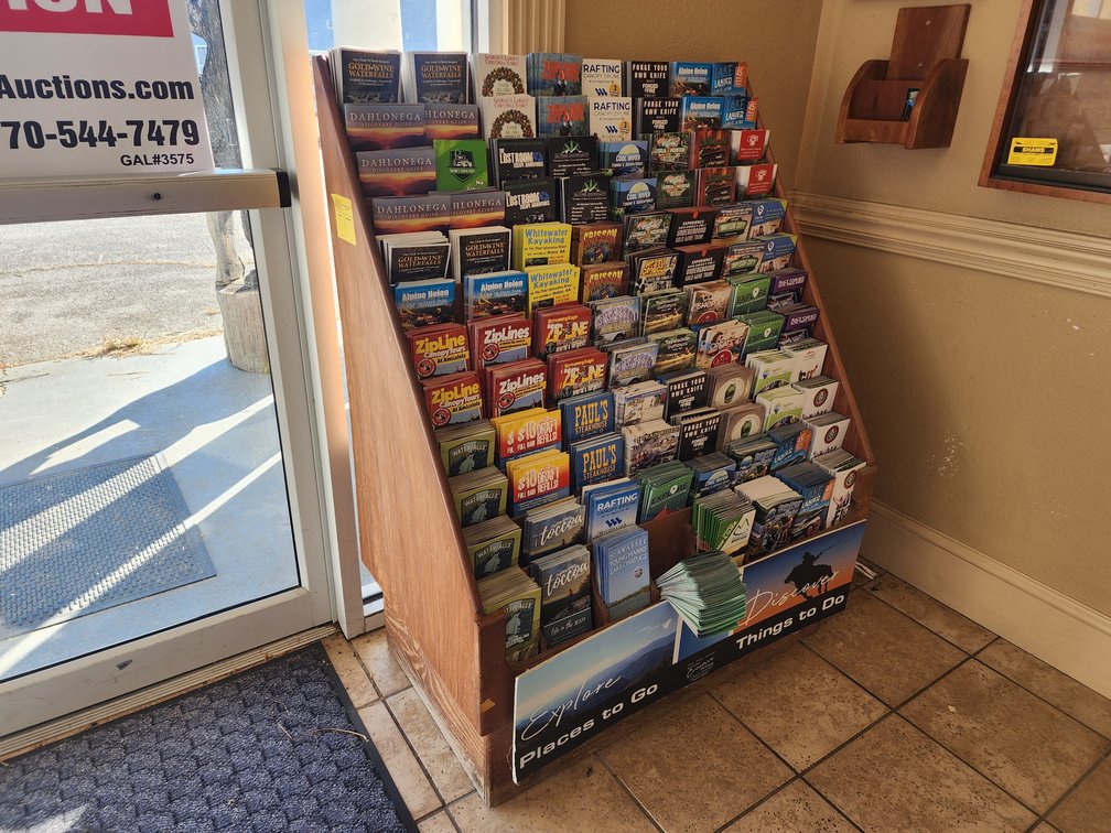 Wooden Pamphlet Holder