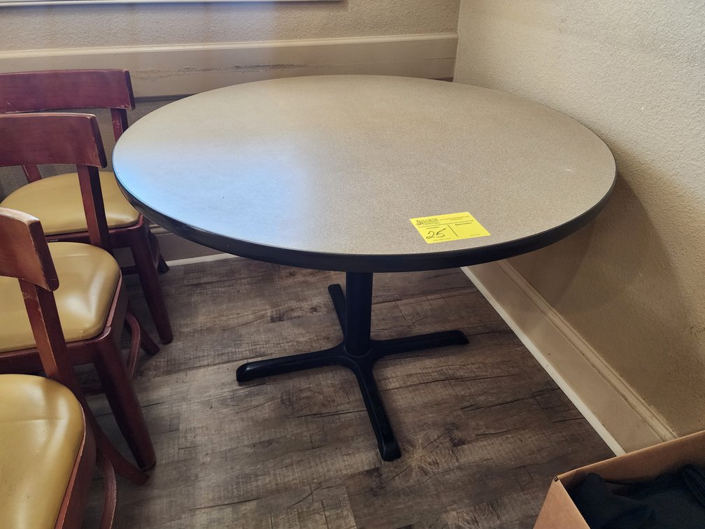 Round Table, Approx. 42" W
