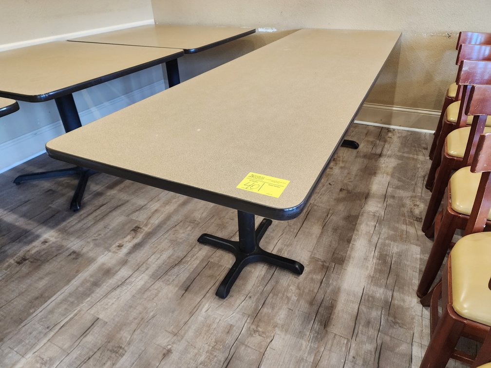 Rectangular Table, Approx. 96" x 30"