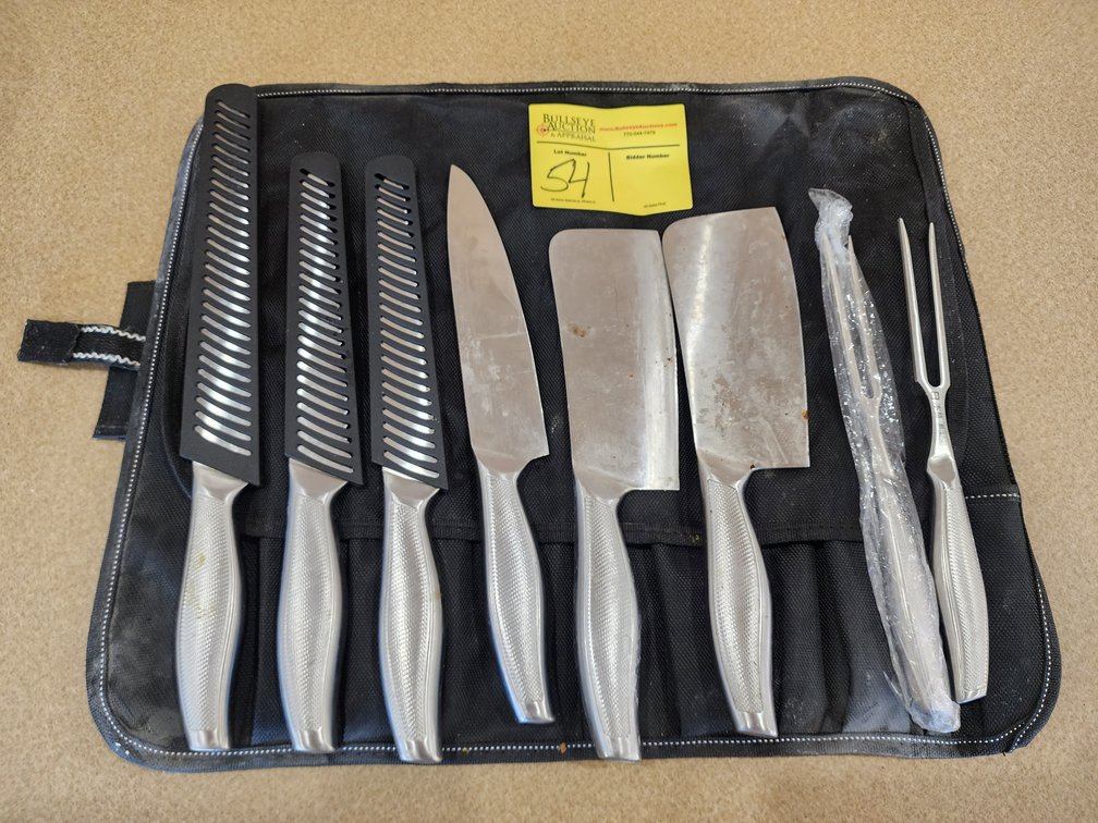 Japanese Knife Set in Carry Case