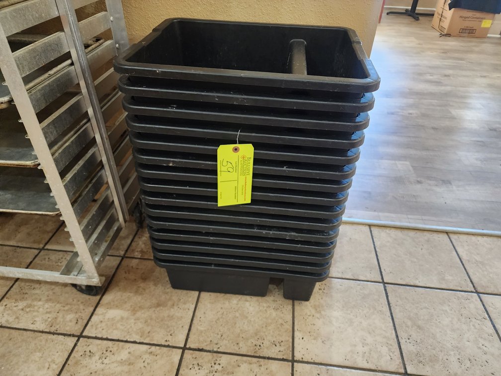 (15) Plastic Wash Tubs